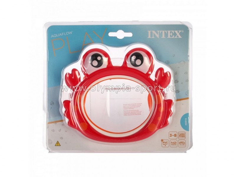 Маска для плавания Intex 55915 Fun Masks 3-8лет
