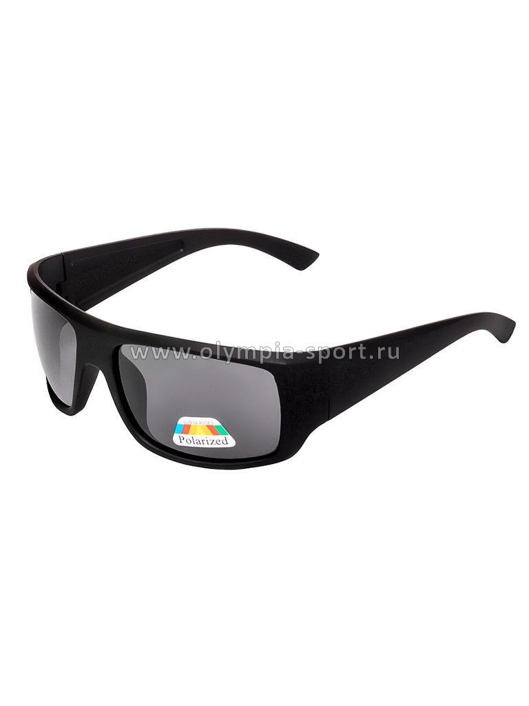 Очки поляриз. в чехле Premier 9390 серый