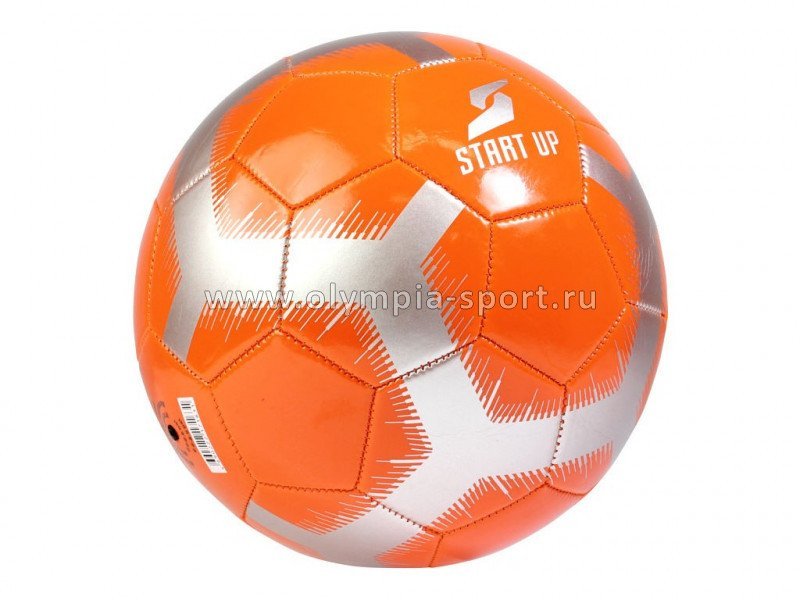 Мяч футбольный для отдыха Start Up E5132 Orange р5