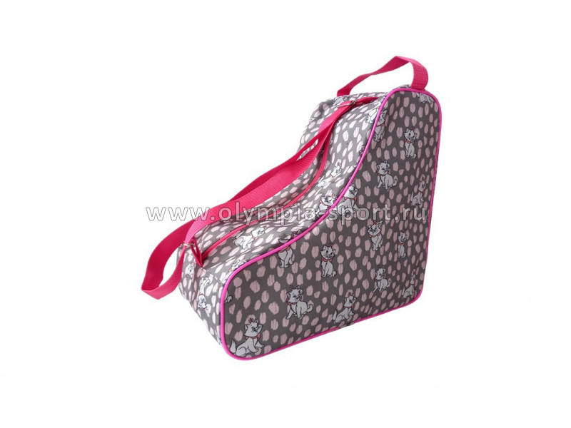 Сумка для коньков Кот (серая)