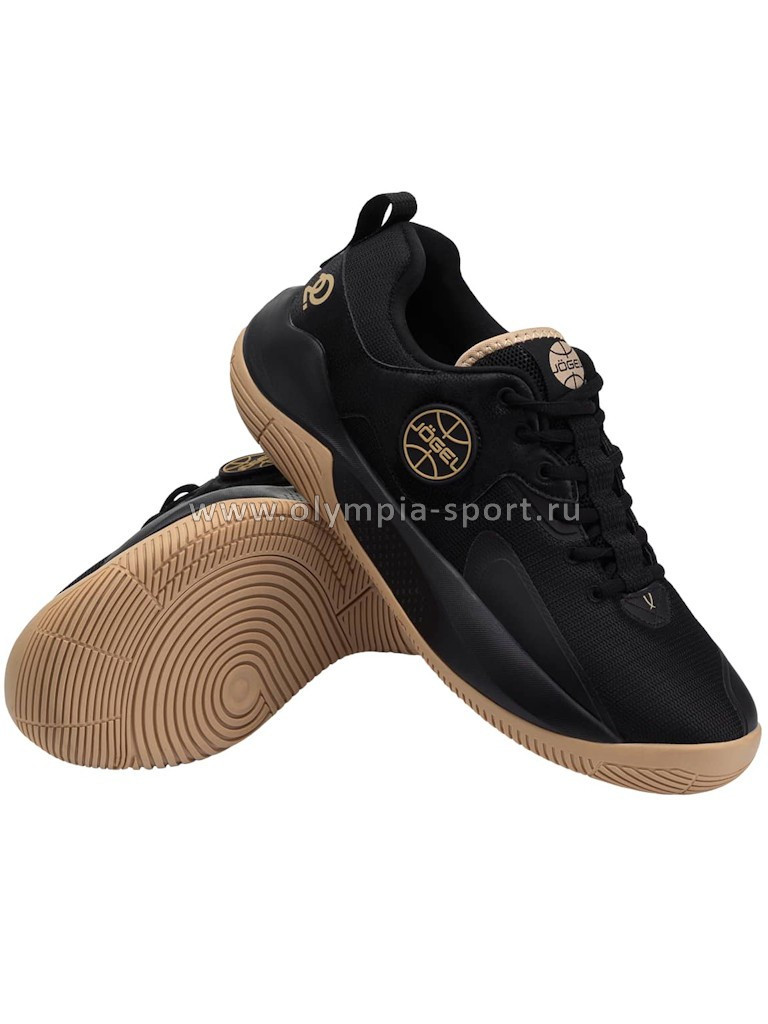 Кроссовки баскетбольные Jögel Launch LOW Black/gold