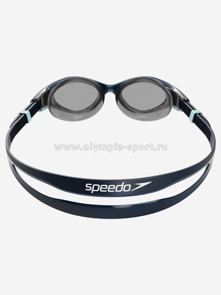 Очки для плавания SPEEDO Biofuse 2.0, дымчатые линзы, т-синяя оправа