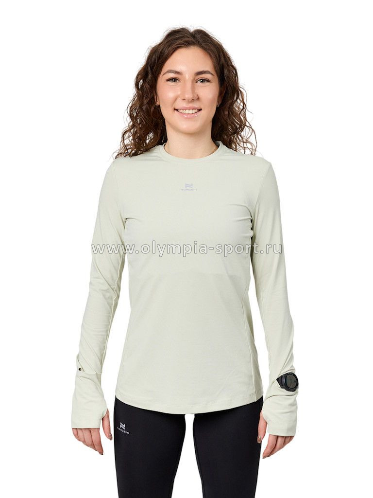 Лонгслив Nordski RunTech Smoky Green W NSW259189