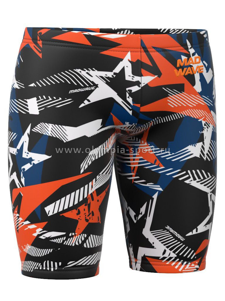 Джаммеры муж. антихлор Mad Wave Drive PBT A1, Black XS (44)