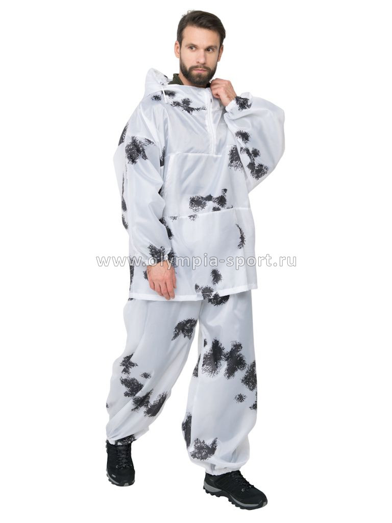 Костюм зимний маскировочный Метель клякса тк.шелк