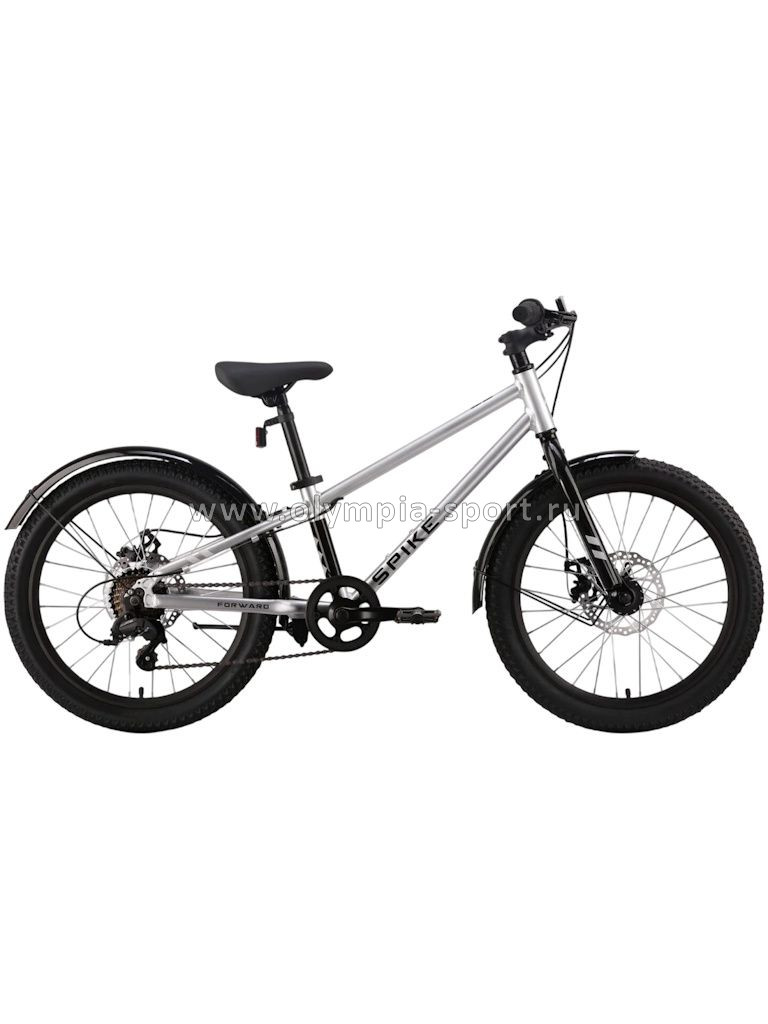 Велосипед Forward SPIKE CX (20" 7 ск рост 10") серый/серебристый